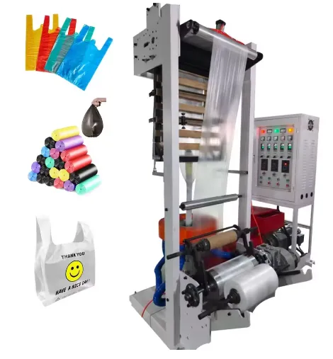 SJ-50/55/60/65 LDPE/HDPE/LLDPE Film Blowing Machine