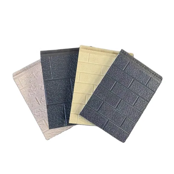 Fire Proof Water Proof Construction Materials Exterior Pu Sandwich Panel Insulated Panel Pu Sandwich Wall Panels photo-2
