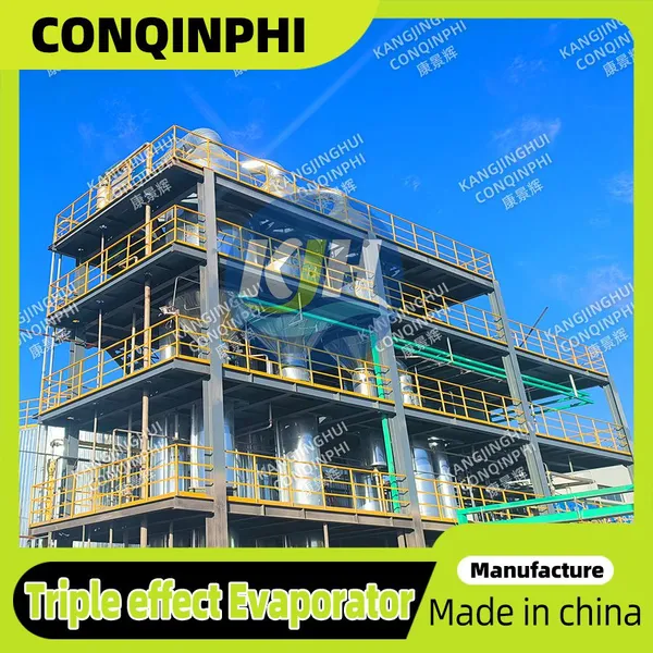 Automatic Multi-effect Evaporation Crystallization Machine With MVR Compressor 500L/H Capacity photo-5