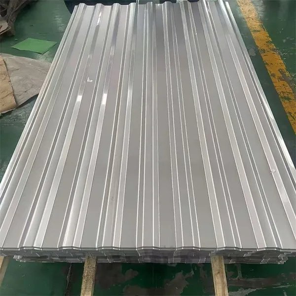 Toile de toit en tôle colorée anti-corrosion et résistante aux intempéries PPGL en acier galvanisé ondulé pour matériaux de construction