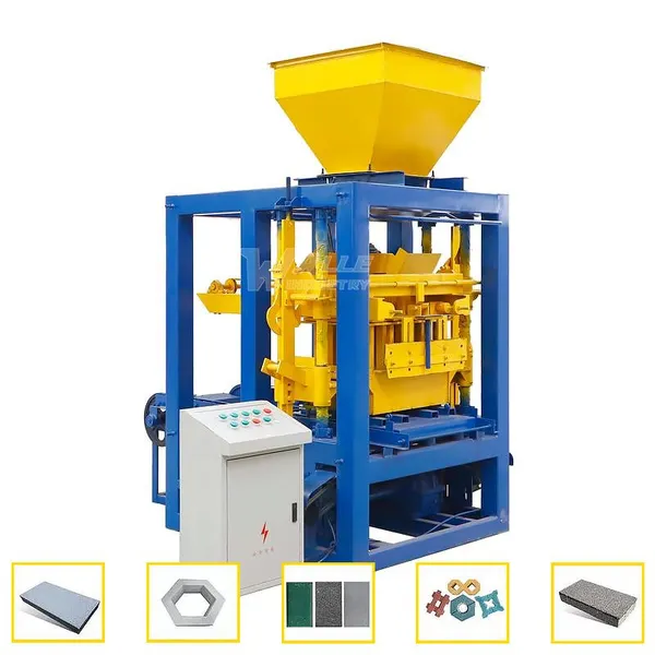 High Pressure Cement Block Machine Retaining Wall Slope Protection Brick Equipment photo-5