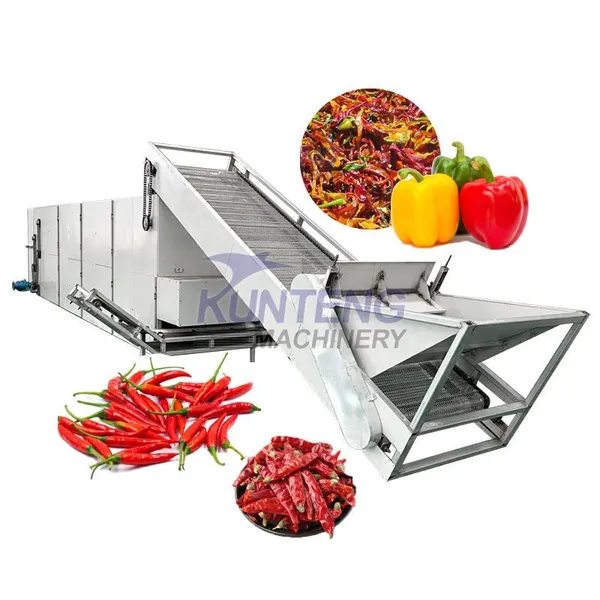 Commercial Chilli Drying Machine Sweet Pepper Dryer Red Hot Chili Pepper Dryer Machine EPC