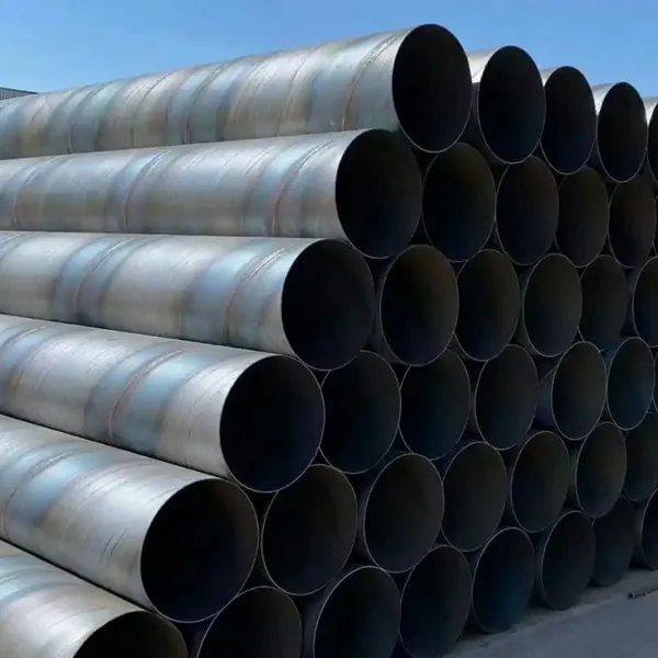 Factory SSAW Spiral Carbon Steel Pipe Large Size Spiral Welded Steel Tube