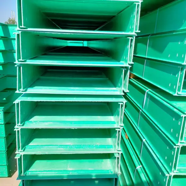 Modular FRP Cable Trough System With Non-Slip Cover for Data Center Cable Management photo-3