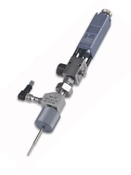 DOPAG Flow Sensor Continuous Material Flow Detection Compact Stainless Steel Wetted Parts Fits All DOPAG Needle Valves
