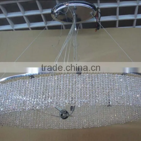Crystal Bead Chandelier Ceiling Light Crystal Lamp photo-3