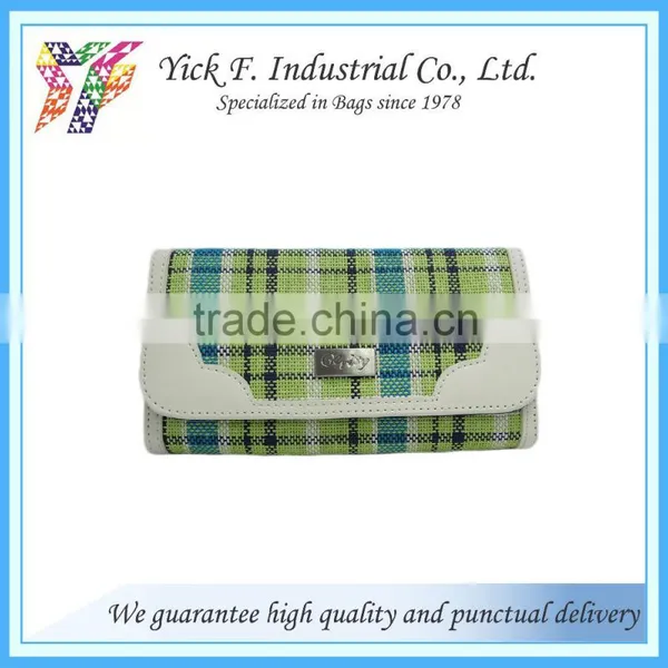 Beautiful Stylish Multiple Card Slots Knitting Paper Long Wallet