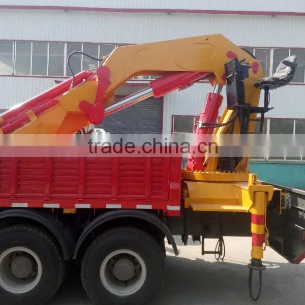 2015 New Products SINOTRUK 70 Tons 371hp Truck Mounted Crane Price for Sale Made in China photo-2