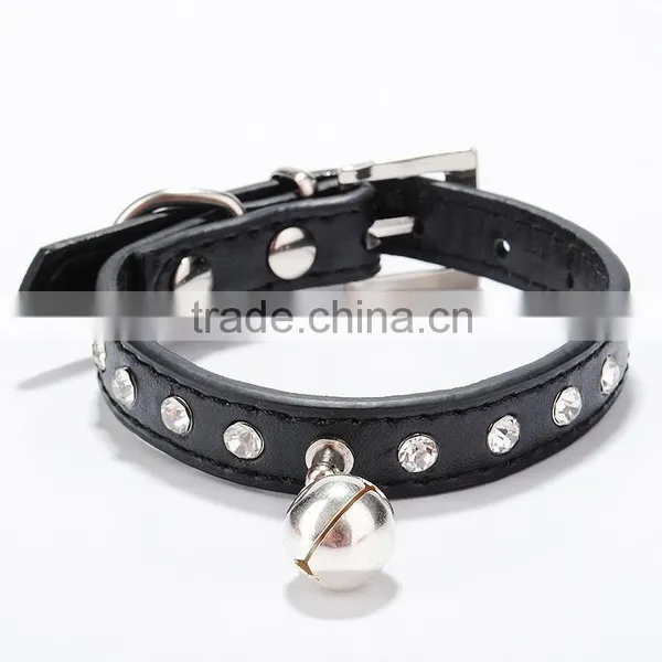 Cat Dog Chain Pet Supplies Single Diamond Bells Pet Collar photo-4