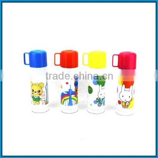 350ml With Cap Stainless Steel Vacuum Bottle photo-3
