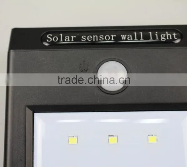 Solar LED Road Light Lamp for Backyard Garden Out Door Wall Lighting photo-4