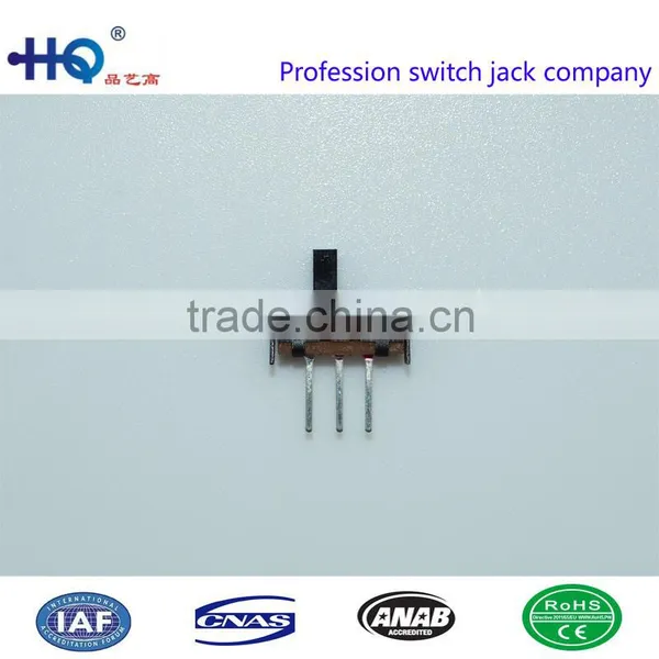 High Quality Vertical Slide Switches, 1p3t Slide Switches , 2 Positions Slide Switch, Micro Switch