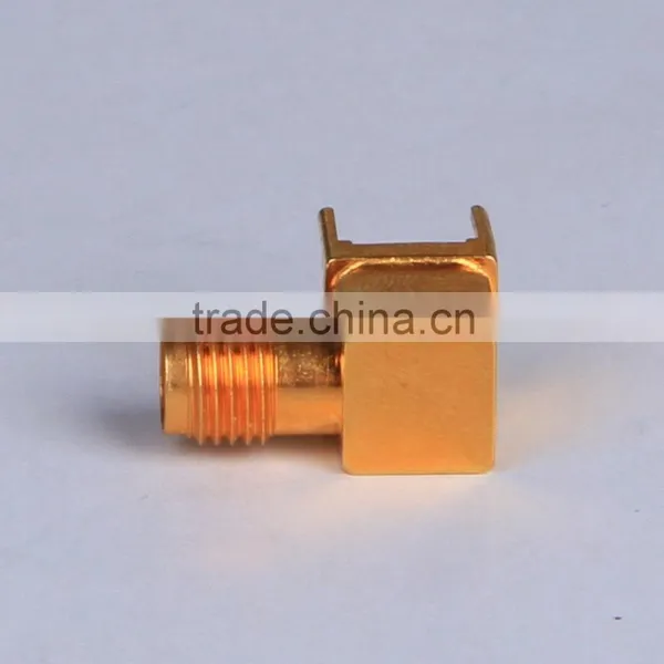 SMA,manufacturer Type and Female Gender 20mm R/A Pcb Mount Sma Micro-strip rf Connector photo-3