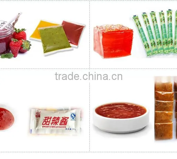 Three Side Sealing Plastic Bag Shampoo / Cosmetic Filling Machine photo-2