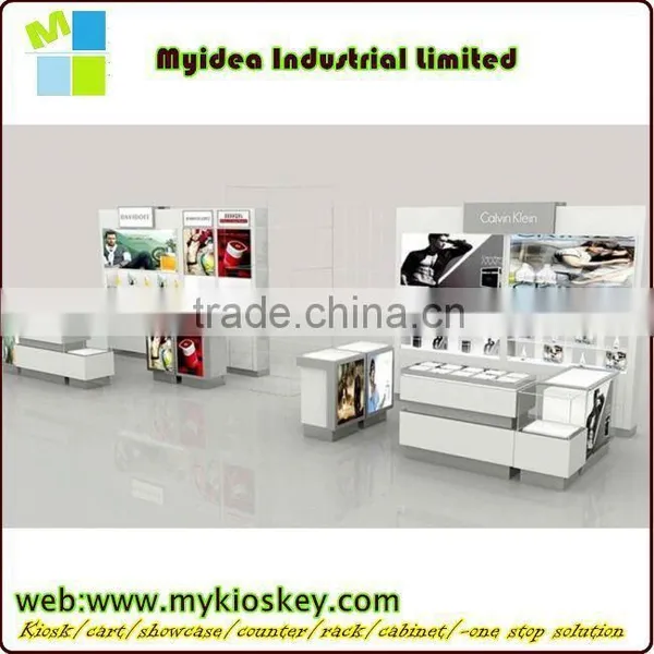 New Desing Fashion Acrylic Cosmetic Kiosks for Business photo-5