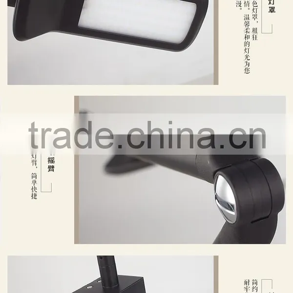 LED Wall Lamp JK-837-WA Wall Mounted LED Bed Light Switched Reading Lamp photo-6