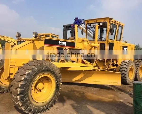 Used Cheap but Good Condition 140h Motor Grader photo-2