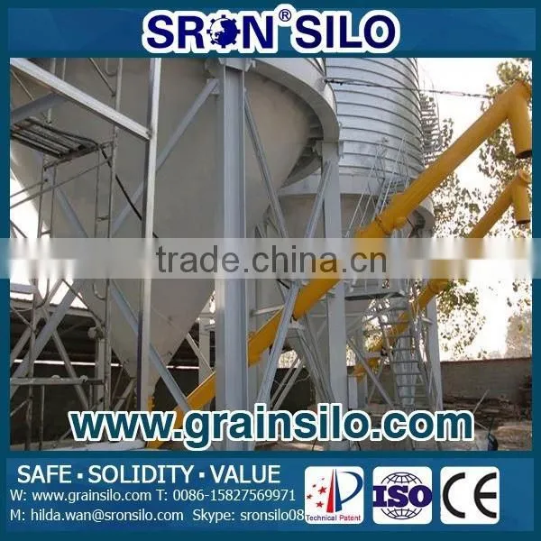 Hot Galvanized Steel Small Grain Silos 3 Ton Capacity photo-6