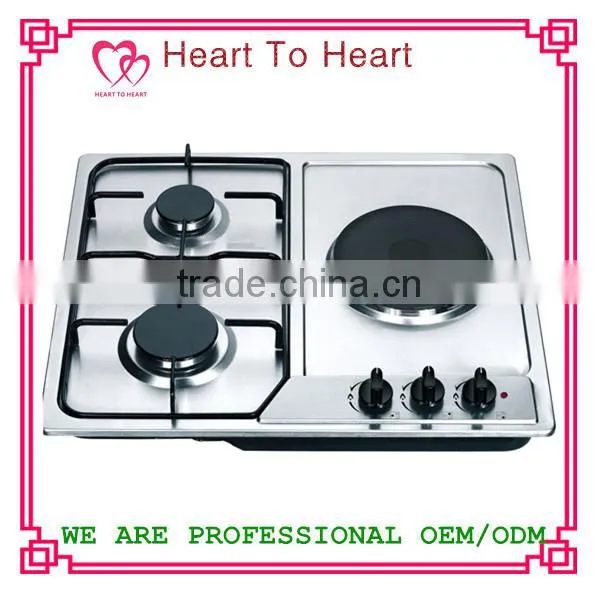 2 Gas Burner With Hotplate Gas Stove XLX-6113SE1