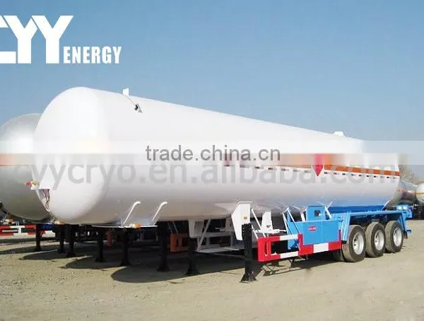 20cbm Transporter Cryogenic Liquid Gas Tank Lng Lco2 Semi Trailer photo-4
