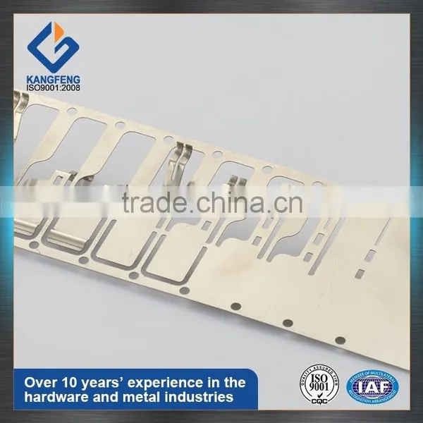 Custom Punched Progressive Stamping Electronic Parts photo-5