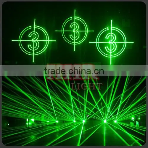 XHR Laser Light Company 5000mw Green The Stage Laser Disco DJ Light Logo Projector photo-4