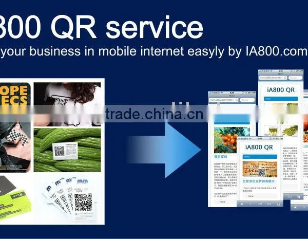Mobile Website with QR code(building mobile site and development)