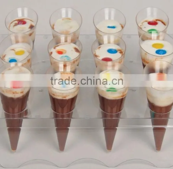 New Design 3.8 oz Raw Materials for Bbq Dinnerware Plastic Cup and Dispaly Rack photo-3