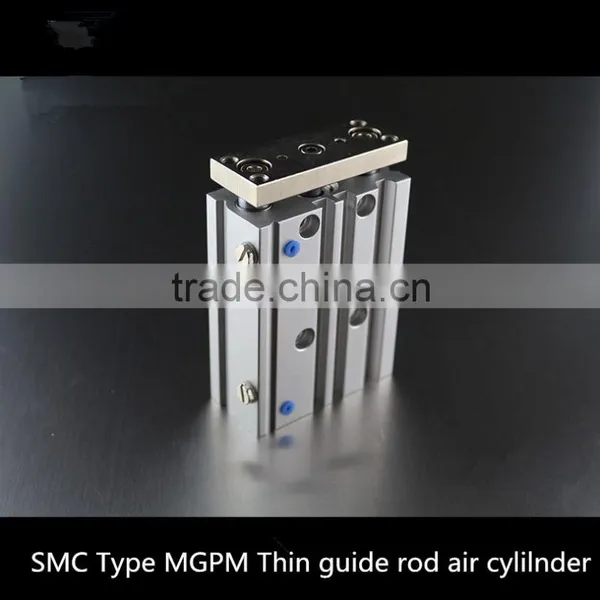 Pnuematic compact guide air cylinder mg series aluminum alloy