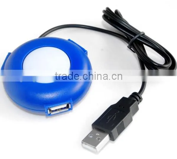Round Shape Weblink 3 Port Usb Hub Loaded With Your Website photo-2