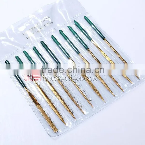 Electroplated Diamond Needle Files Set Three Square File photo-5
