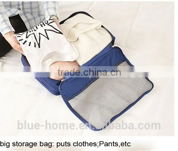 Made in China Women Trave Insert Handbag Clothes Pants Sundries Storage Bag Sets 7 Pcs photo-6