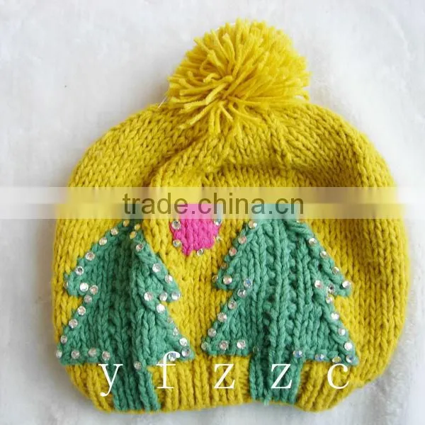 2013 New Knit Crochet Beanie Pom Pom Hat Ear Flap Earmuff Warm Hat