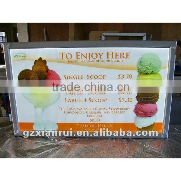 LED Slim Advertising Signage