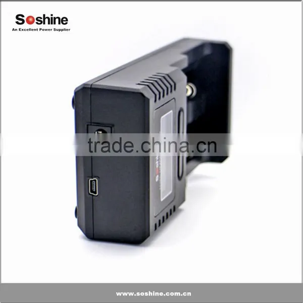 High Quality Universal Battery Charger Dual Slot LCD Charger With EU / US / UK / Korean Plug photo-5