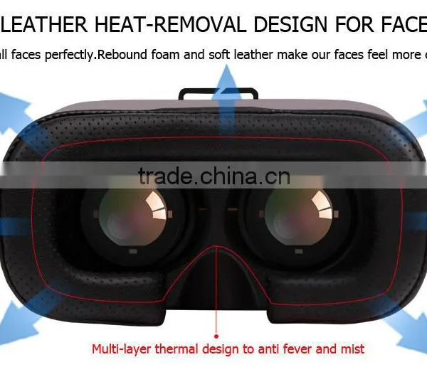 Hot Sale 3d vr Headset vr 3d Glasses for Mobile Phones With Factory Price photo-3