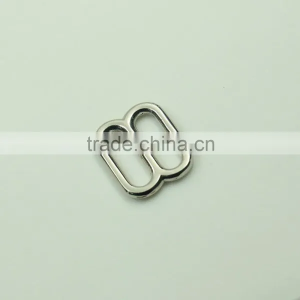 Eco-friendly Custom Color Metal Small Strap Tri-bar Slide for 15mm Strap photo-4
