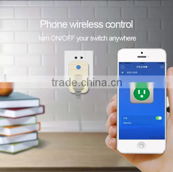 Wi-Fi Home/Offices Automation Smart Wireless Power Socket Remote Control Wifi Plug photo-2
