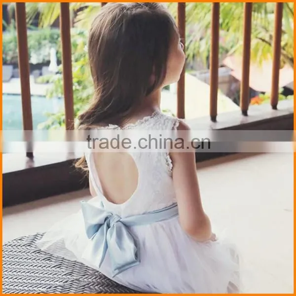 The New Summer Kids Children Sleeveless Princess Dress Sey Backless Girls Skirts Guangdong Wholesale 63E68 photo-2