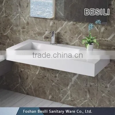 Solid surface sink stone