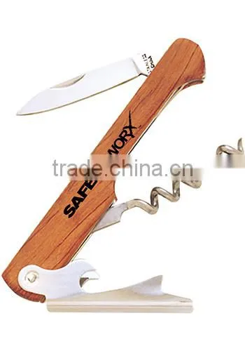 Custom Wood Handle Corkscrews and Bottle Opener
