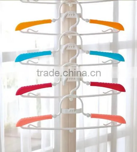 Business Travel Home Required Portable Folding Clothes Hangers Easy To Carry New photo-5