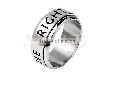 Fashion Simple Stainless Steel Finger Ring
