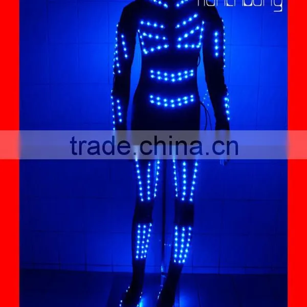 Programmable Performance Stage Show Dance LED Leotard