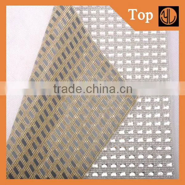 Rhinestone Mesh Trimmings Strip Rhinestones Trimmings