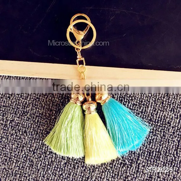 10 Colors In Stock Wholesale Silk Tassel Key Chain Quality Choice photo-6