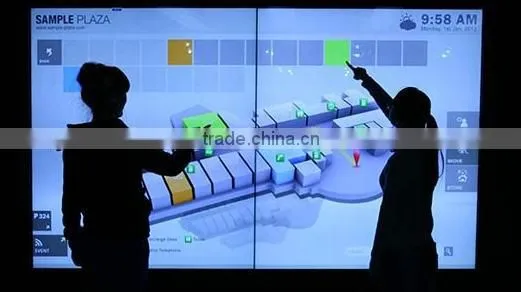 Inrared Touch Video Wall Screen Frame / IR Touch Video Wall PQ Labs photo-2