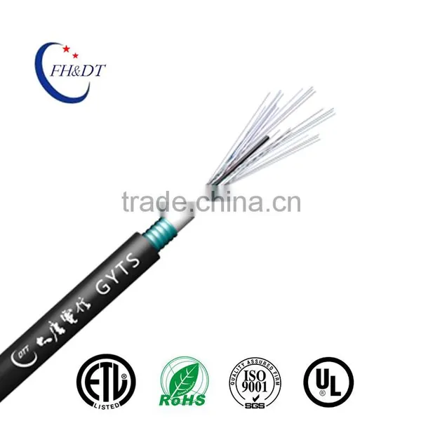 GYTS Non Self-supporting Aerial / Duct Steel Armoured Stranded Fiber Optical Cable photo-6