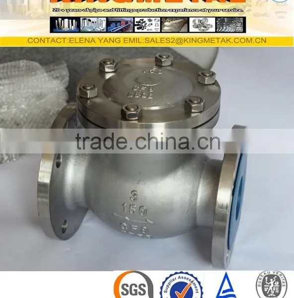 304/316 Stainless Steel Check Valve 8 Inch