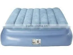 Inflatable Pvc and Flocking Material Bedroom Softbed